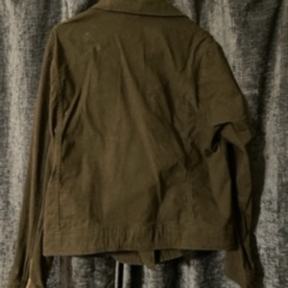 black zipper Moto jacket - Picture 2 of 2